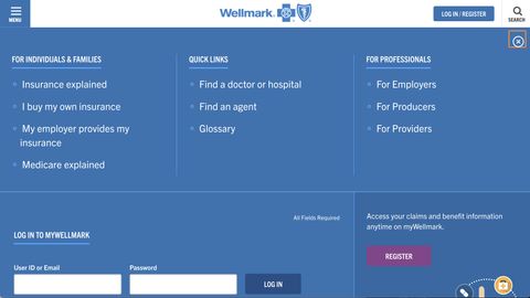 Wellmark® Website Redesign — Web screenshot
