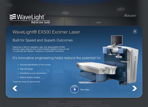 Alcon Wavelength Microsite — Web screenshot