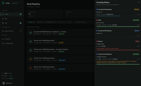 Phlip — Web screenshot