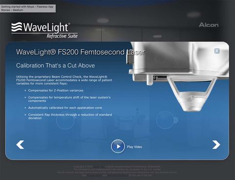 Alcon Wavelength Microsite — Web screenshot