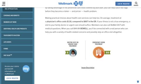 Wellmark® Website Redesign — Web screenshot