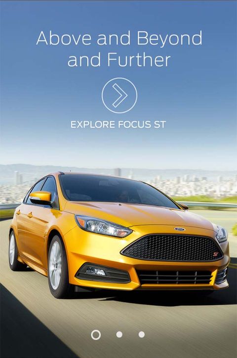 Ford Website Redesign — Mobile Web screenshot