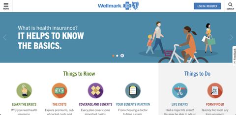 MXM — Wellmark® Website Redesign case-study screenshot