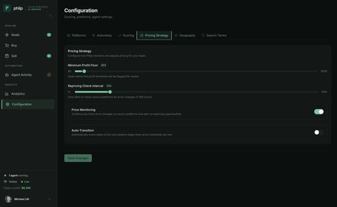 Phlip — Web screenshot