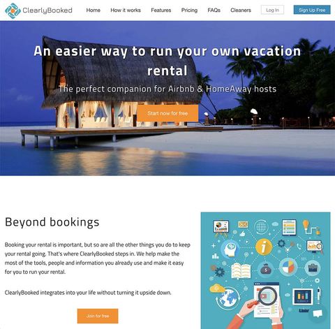 Clearly Booked Mobile App — Web hero shot