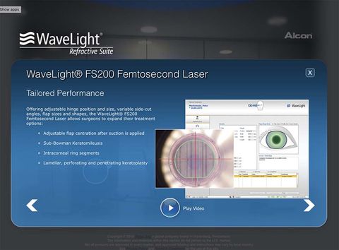 Alcon Wavelength Microsite — Web screenshot